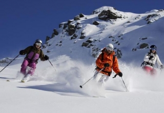  Esquí fuera de pista en familia Les Arcs